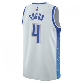 Maillot Basket Homme Orlando Magic Jalen Suggs 2025-26 Nike City Edition Blanc Swingman